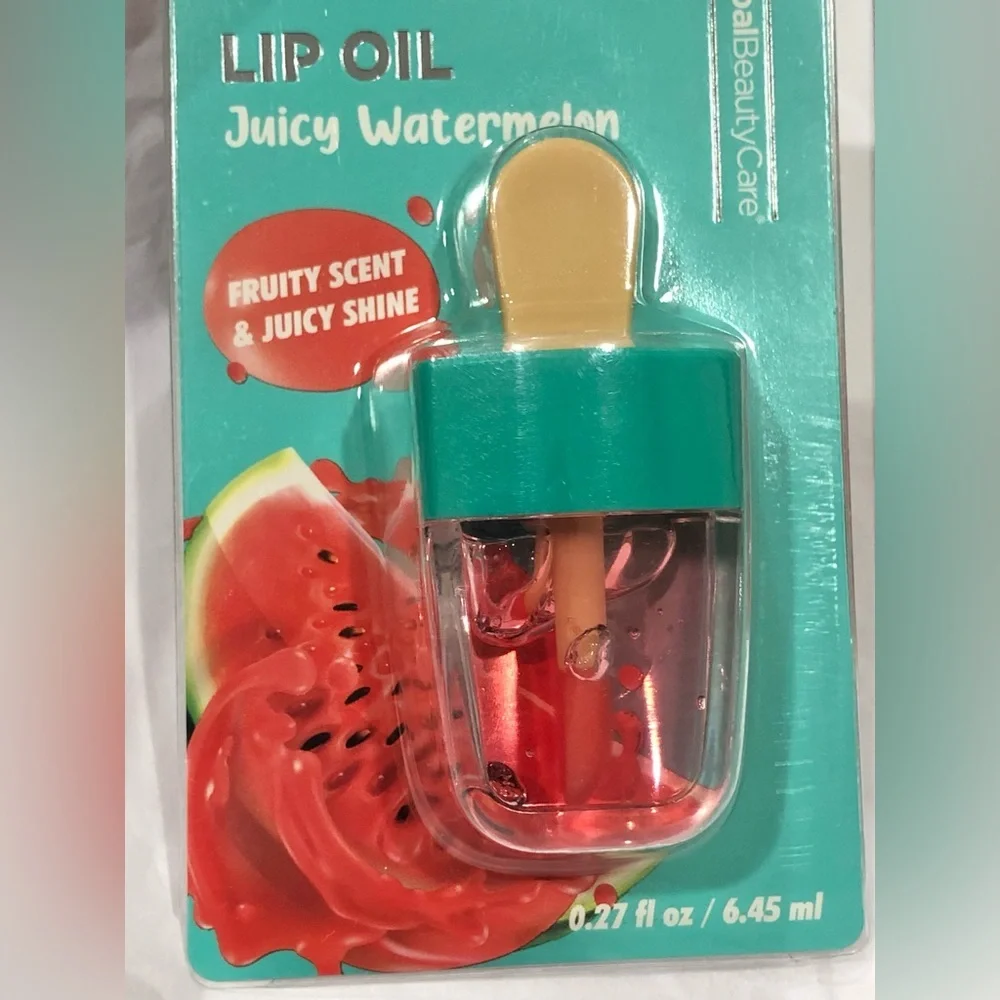 Watermelon flavored fruity scent juicy shine hydrating lip‎ oil new